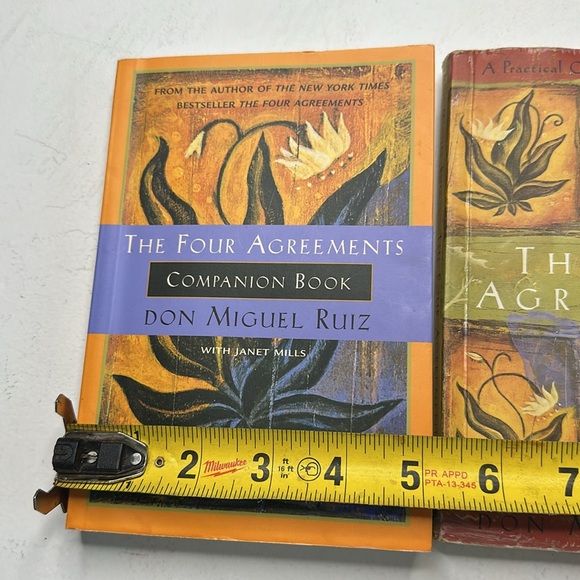 The four agreements/ four agreements companion book Don Miguel Ruiz self help - Picture 16 of 16